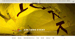 Desktop Screenshot of airlebnisevent.de
